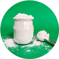 Corn Starch, softening and gentle ingredient used in bath products.