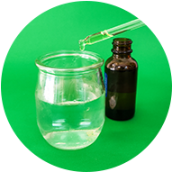 Essential and fragrance oils, providing relaxing scents in bath products.