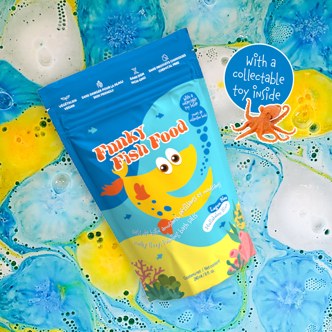 Funky Fish Food - Hullabaloo Blue – Loot Toy Co.