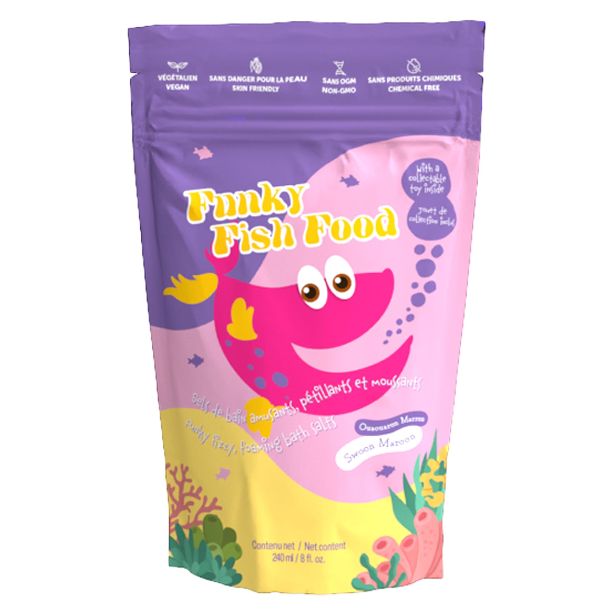Funky Fish Food - MOQ: 12 (orders in increments of 6)