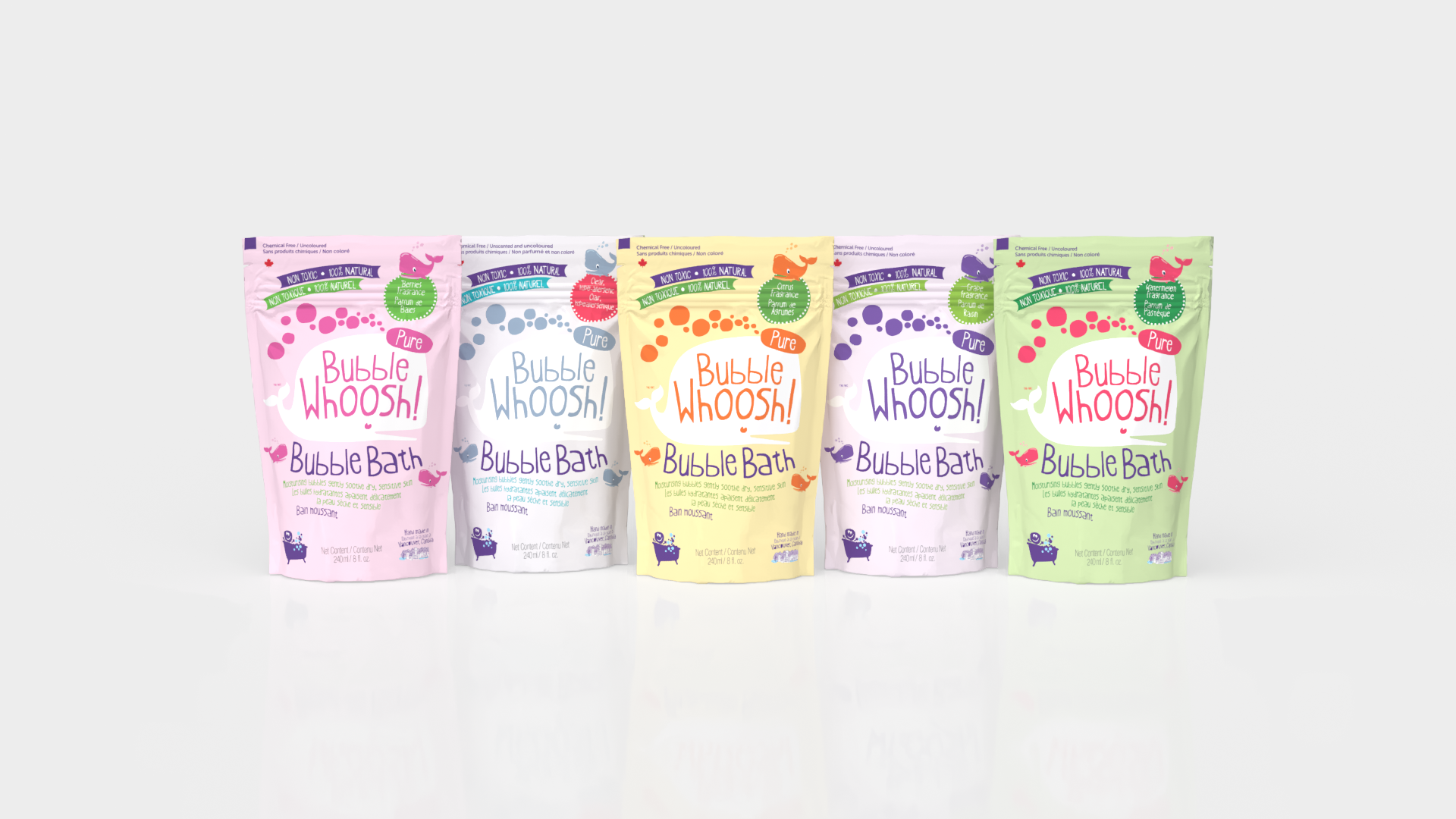Bubble Whoosh PURE - Raisin