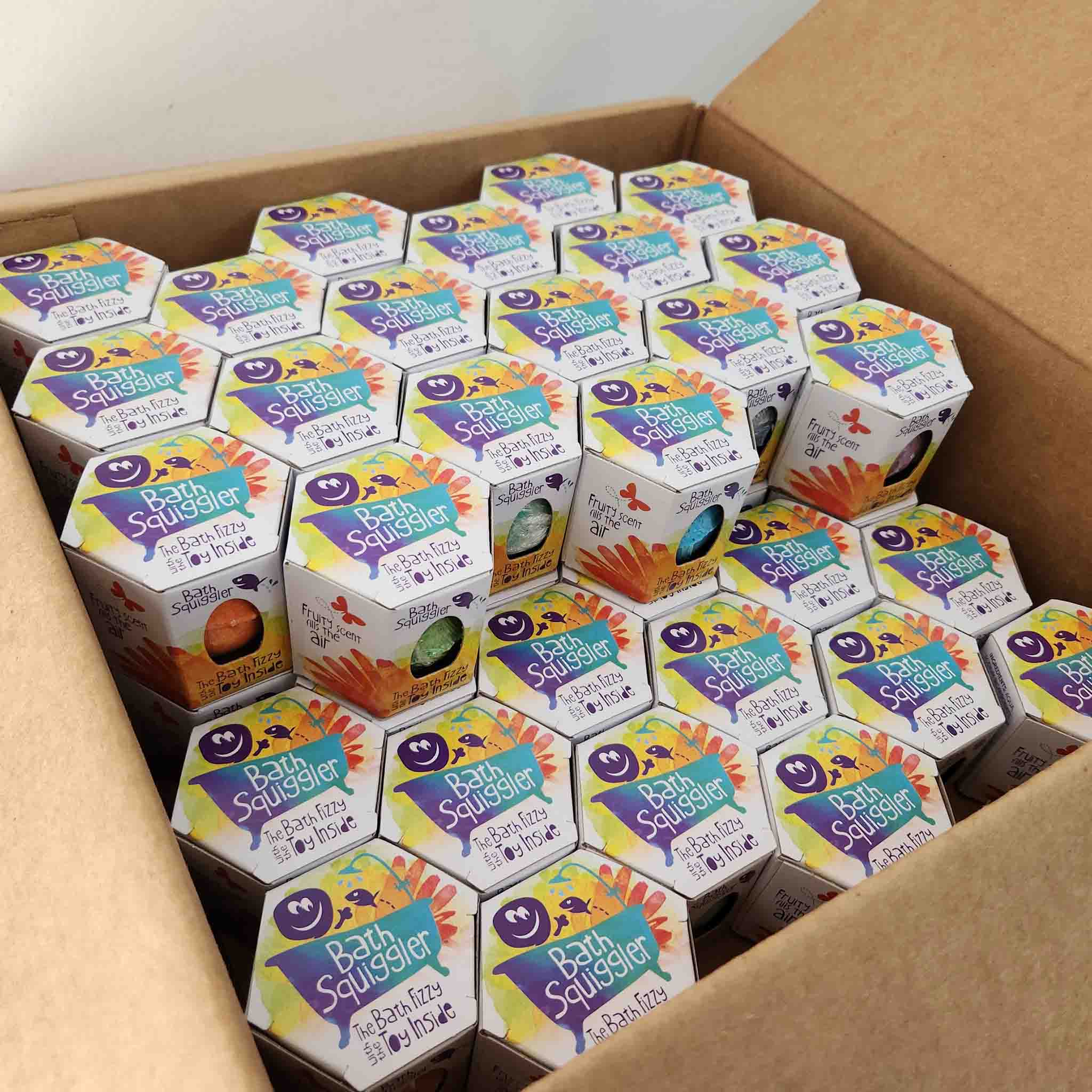 Bath Squiggler - Refill Box - 48 units - MOQ: 1 box